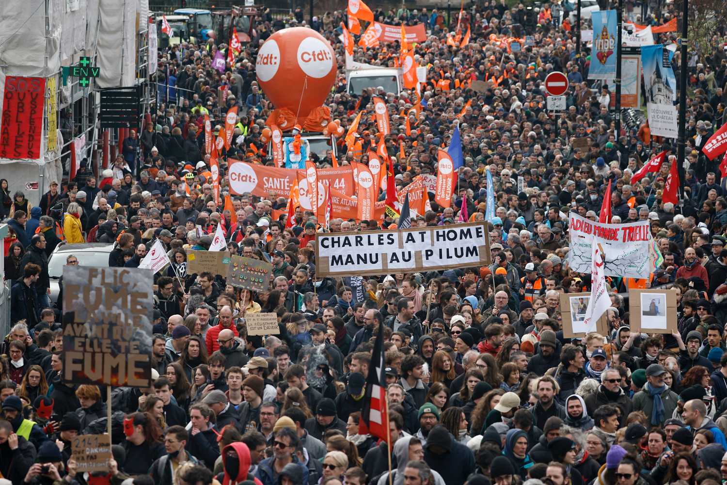 Γαλλία: Ξανά στους δρόμους ο λαός για το συνταξιοδοτικό