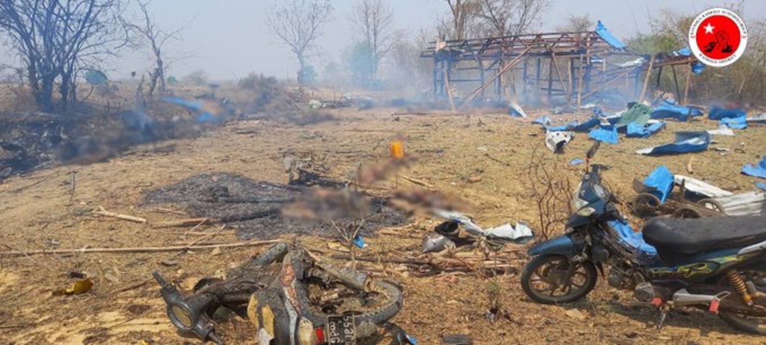 Μιανμάρ: Στους 53 οι νεκροί σε αεροπορική επίθεση του στρατού σε χωριό που αντιτάσσεται στην δικτατορία