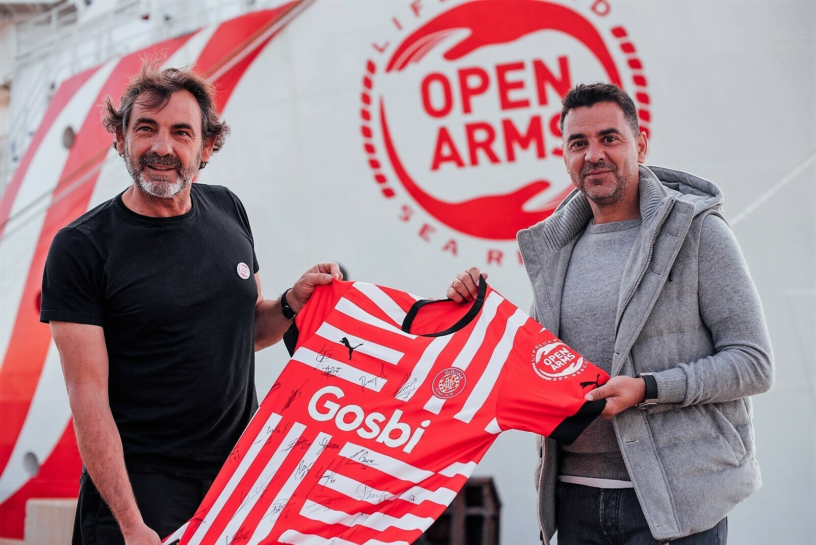 «Θα τους βοηθήσουμε σε ό,τι χρειαστούν»: Η Girona FC στο πλευρό της ομάδας διάσωσης προσφύγων Open Arms