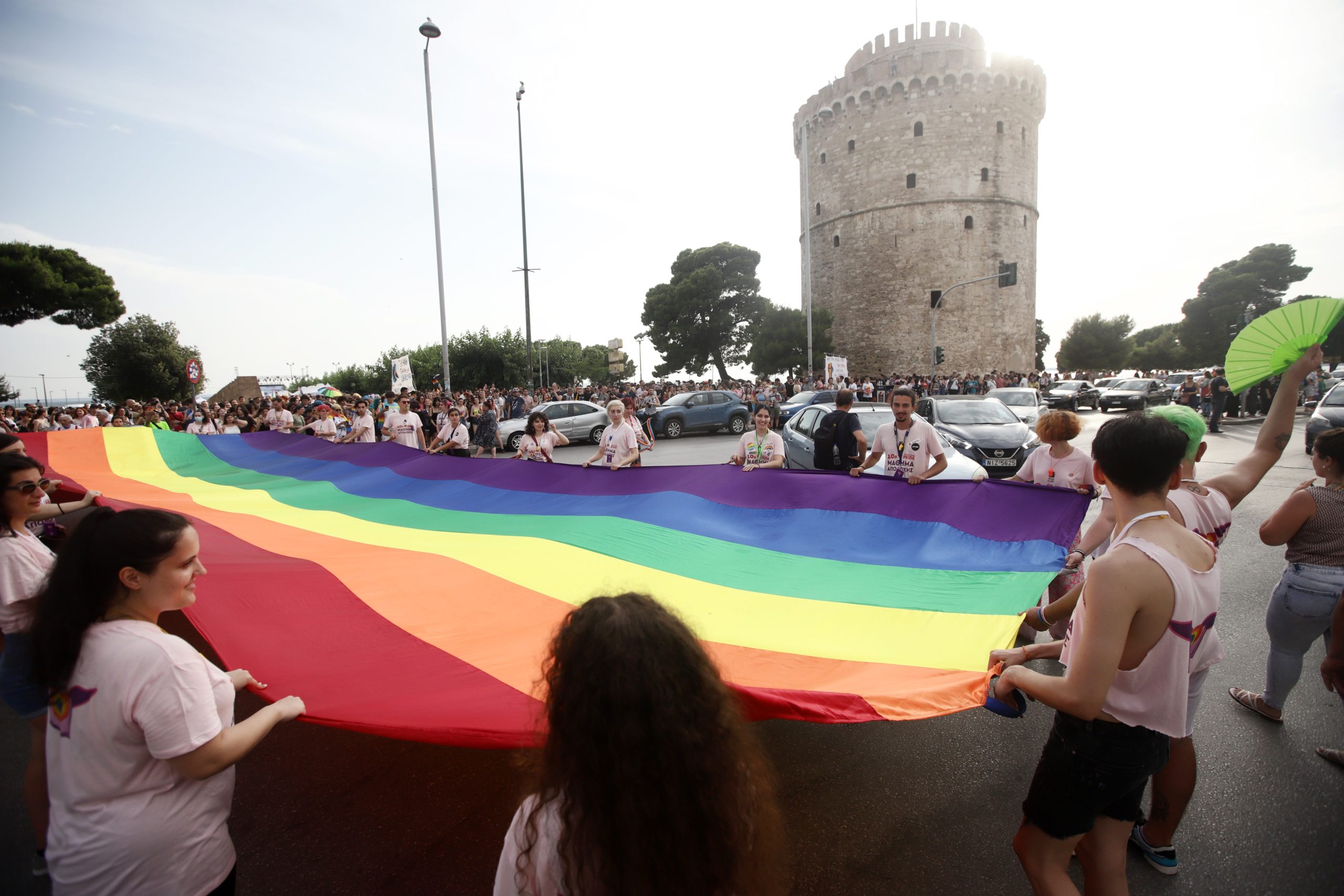 Χημικά και δακρυγόνα στο πάρτι του αυτοοργανωμένου Pride στη Θεσσαλονίκη