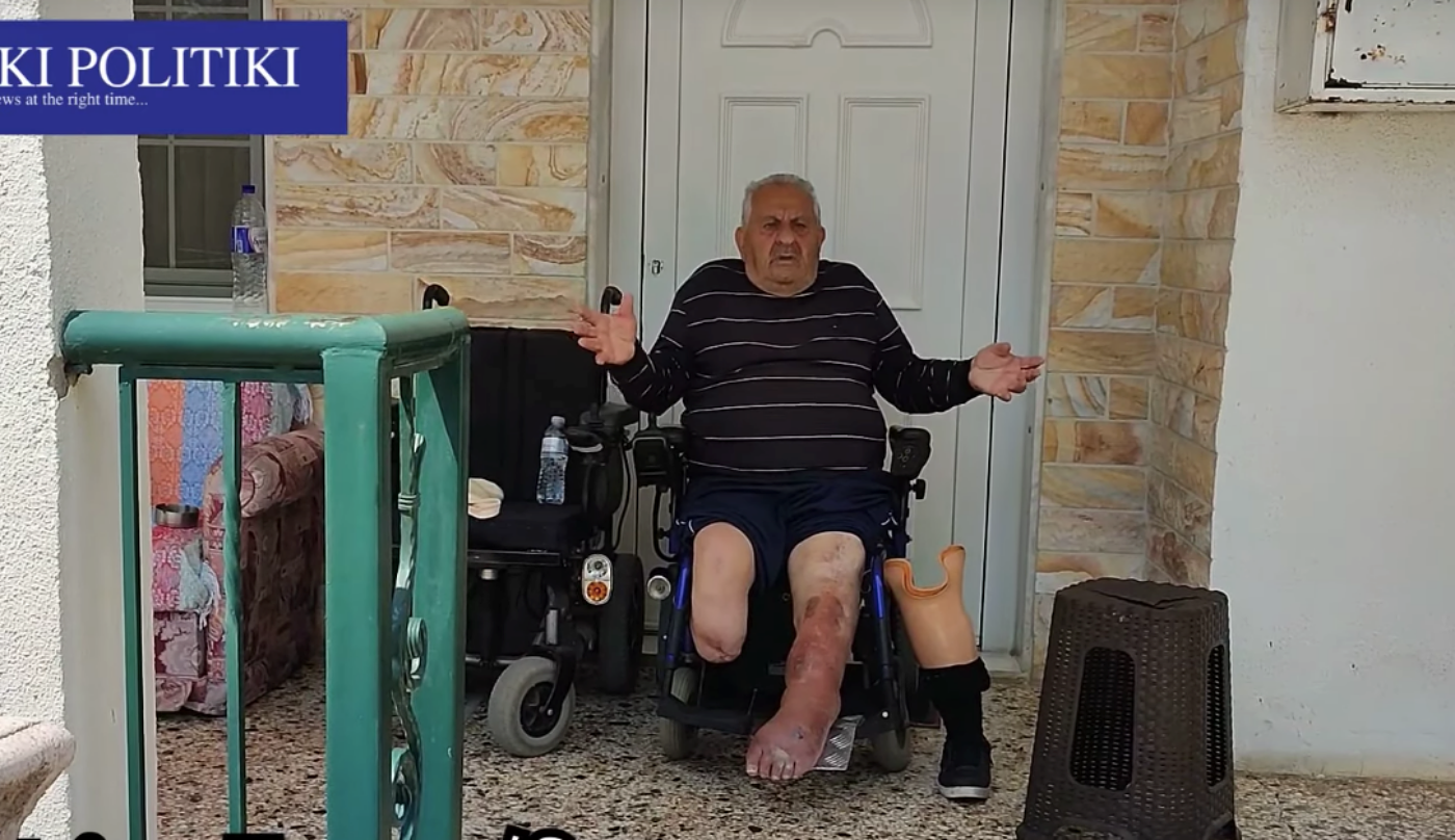 Χαλκιδική: Αψηφά την έξωση και μένει πάλι σπίτι του ο 81χρονος με αναπηρία