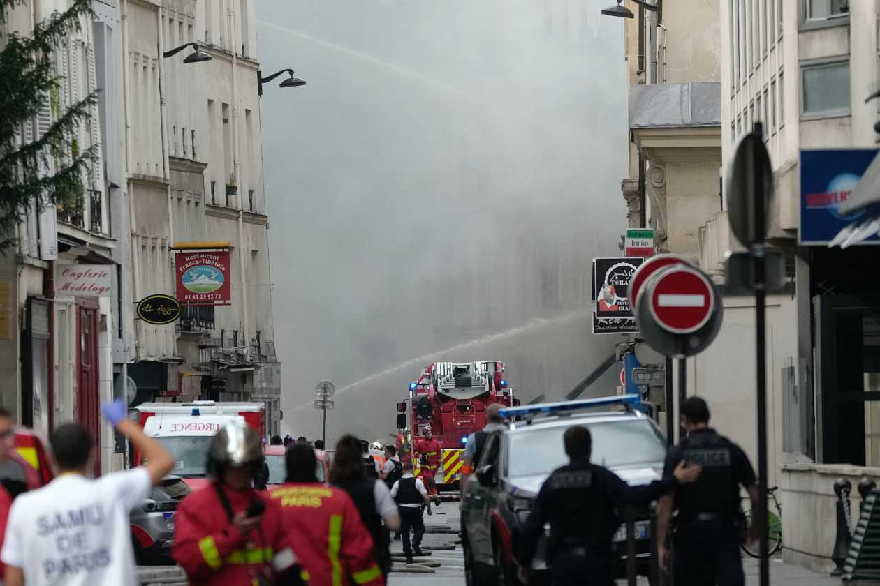 Ισχυρή έκρηξη στο Παρίσι: 20 τραυματίες – 4 σε κρίσιμη κατάσταση