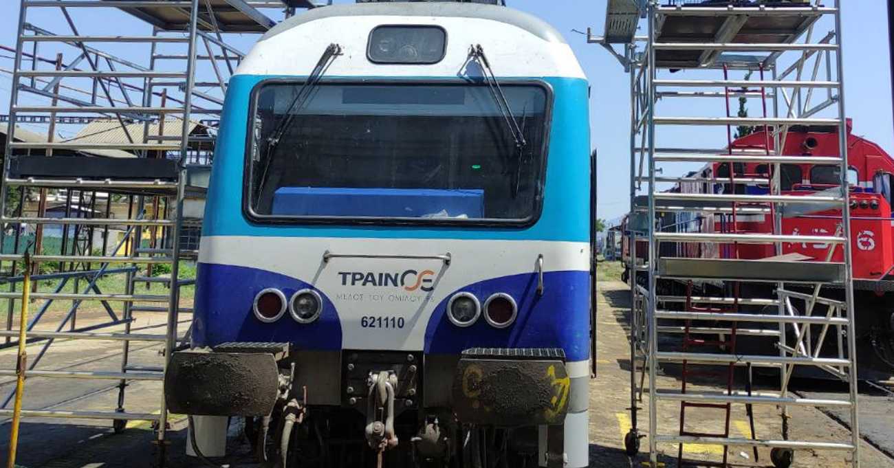 Hellenic Train: Ακινητοποιημένη αμαξοστοιχία στον σταθμό Κορινού 