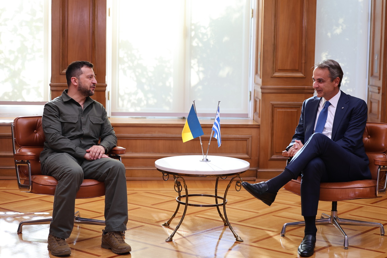 Πληροφορίες για επίσκεψη Μητσοτάκη στην Ουκρανία και συνάντηση με Β. Ζελένσκι