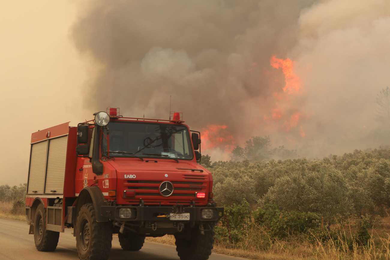 Μεσσηνία: Σε εξέλιξη δύο πυρκαγιές σε Πλάτσα και Καλό Νερό