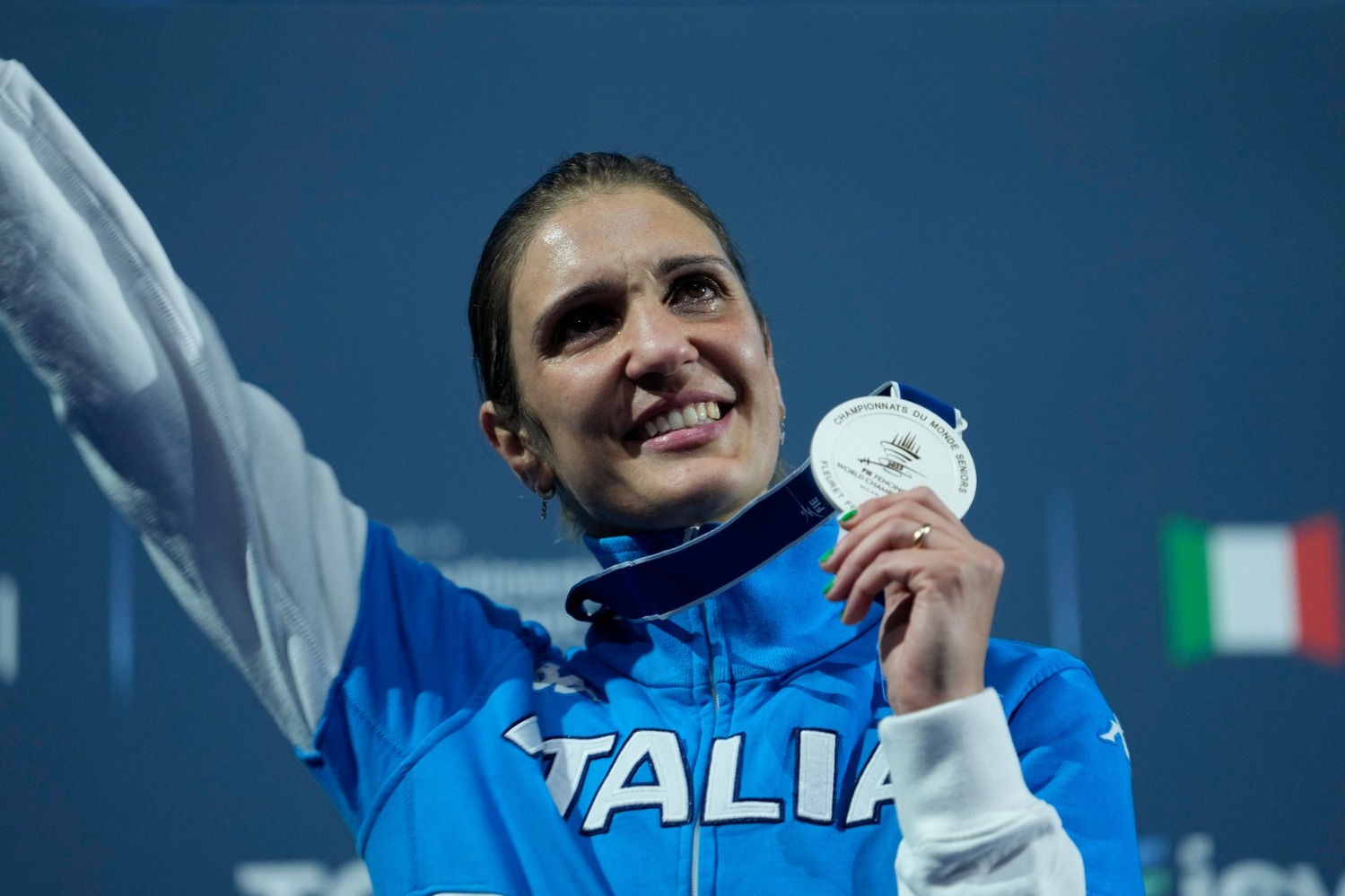 Αθλήτρια της ξιφασκίας κατέκτησε το χρυσό 5 μήνες μετά την καισαρική