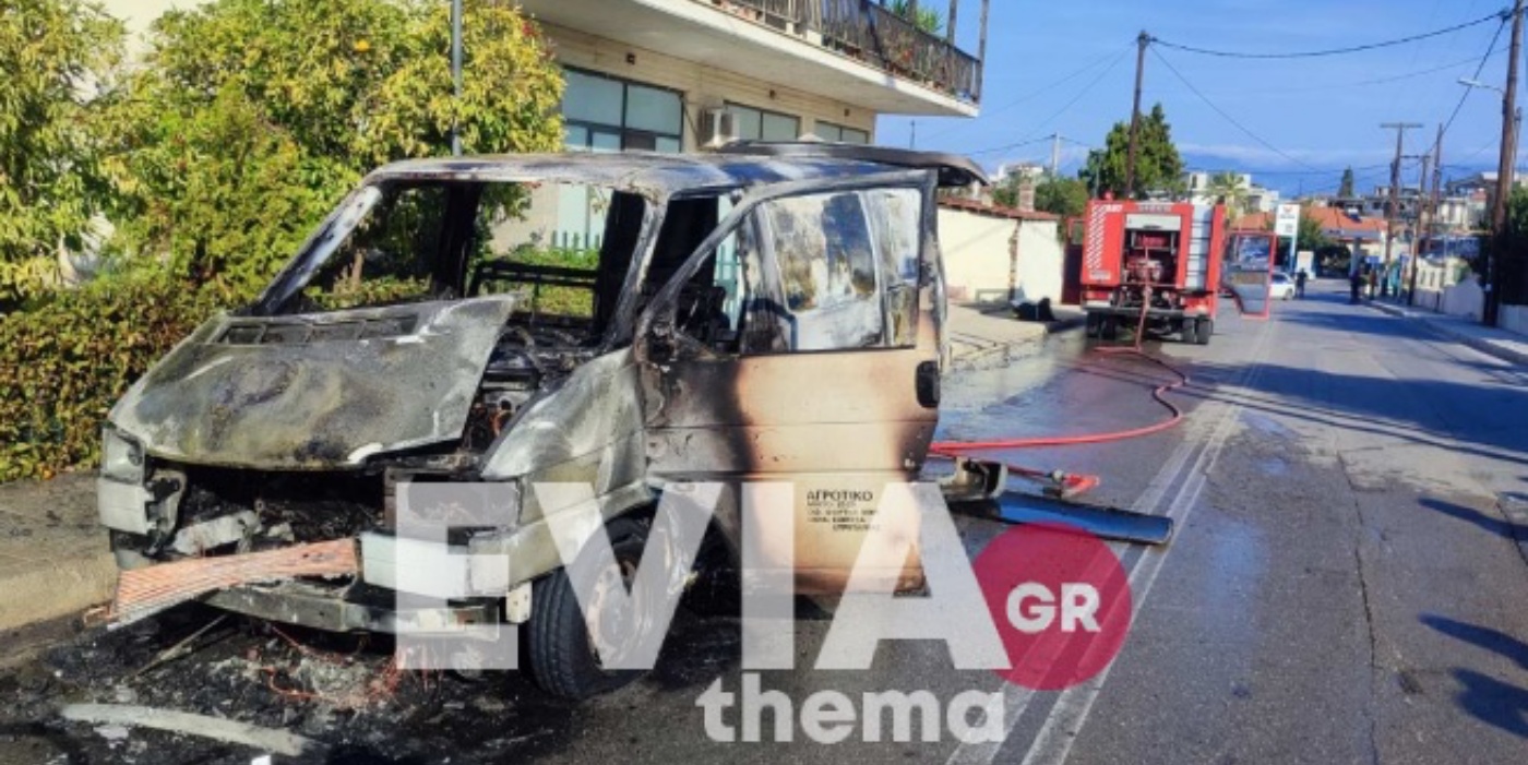 Εύβοια: Φορτηγό με υγραέριο πήρε φωτιά εν κινήσει – Σώος ο οδηγός