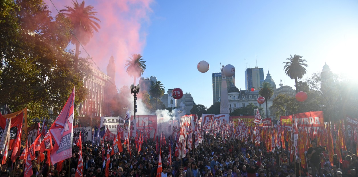 Αργεντινή: Τρίτη μαζική διαδήλωση σε οκτώ μέρες κατά των μέτρων Μιλέι