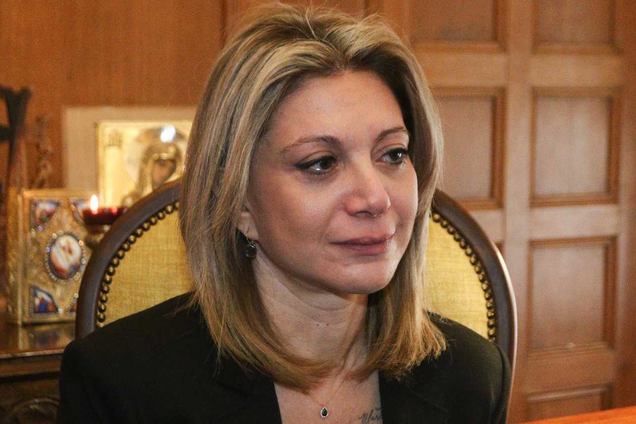 Η Μαρία Καρυστιανού πάει τις υπογραφές των πολιτών στη Βουλή