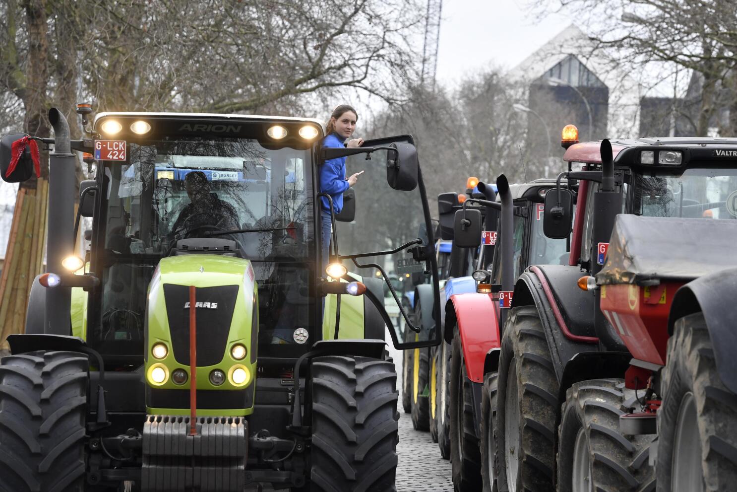 Βέλγιο: Στους δρόμους των Βρυξελλών οι αγρότες τη Δευτέρα 26 Φεβρουαρίου
