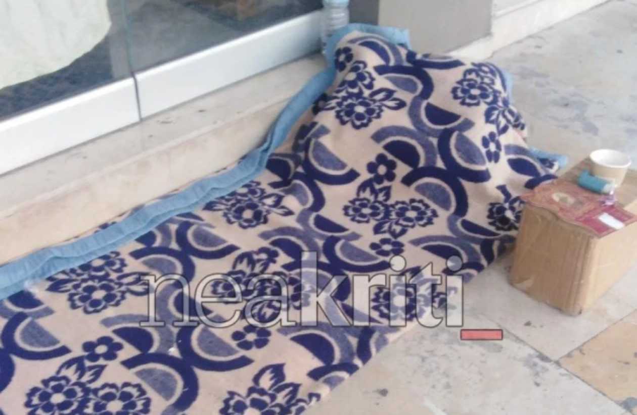 Καταγγελία: Αστυνομικοί πήραν τις κουβέρτες αστέγων στο Ηράκλειο